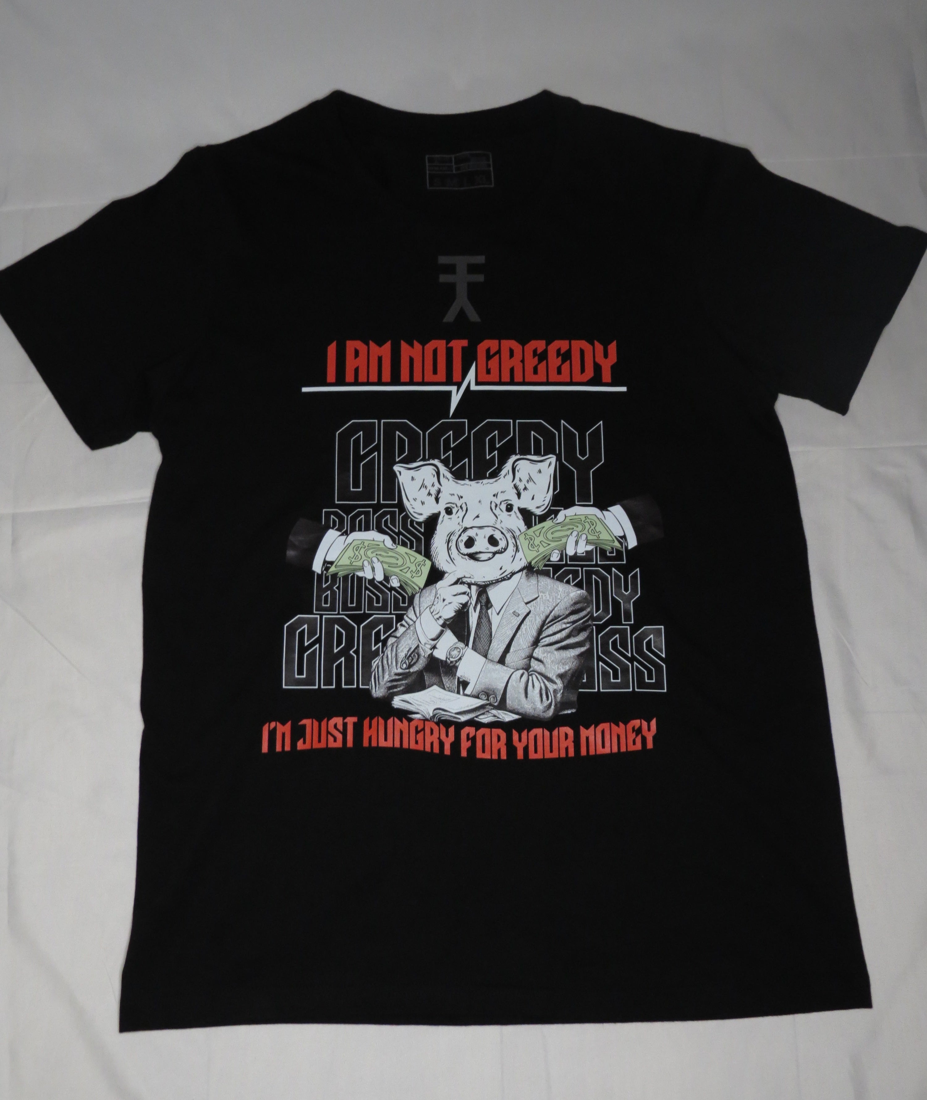 "GREEDY PIG" T-shirt